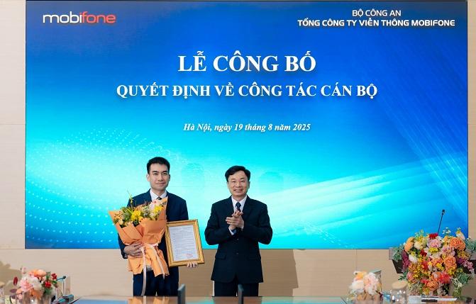 MOBIFONE CÔNG BỐ QUYẾT ĐỊNH BỔ NHIỆM PHÓ TỔNG GIÁM ĐỐC MỚI